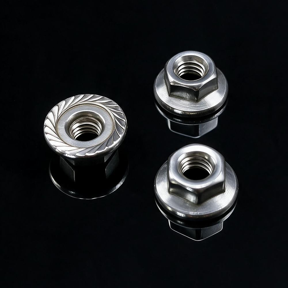Flanş Tırtıklı Somun